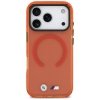 Etui BMW M IML Shockproof Metal Logos    MagSafe do iPhone 17 Pro pomarańczowy